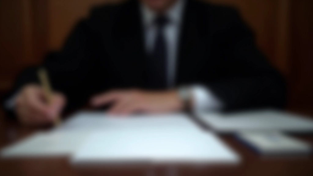 Soudce při jednání o dědickém řízení s právními podklady